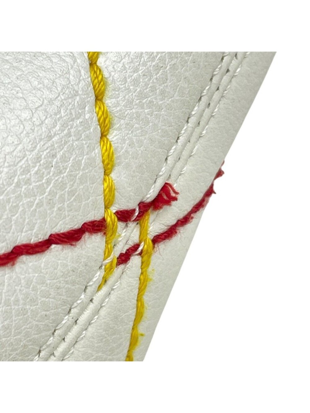 Chanel Wild Stitch Tote CC Logo Leather White - Picture 7 of 15